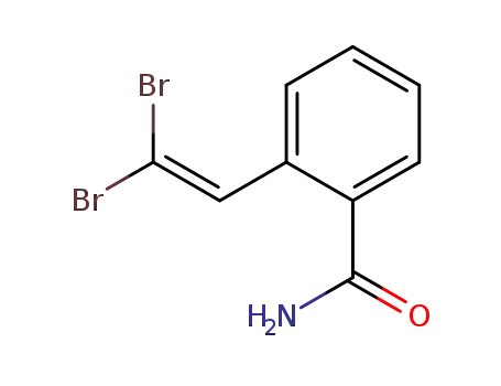 1,1-Dibromo-2-(o-carboxamidophenyl)ethene