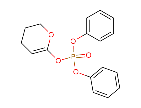 phosphoric acid 5,6-dihydro-4H-pyran-2-yl ester diphenyl ester