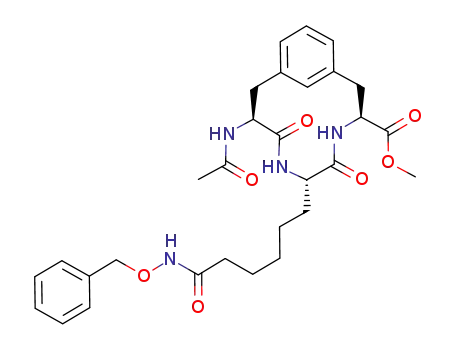C<sub>30</sub>H<sub>38</sub>N<sub>4</sub>O<sub>7</sub>