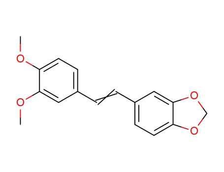 3,4-DIMETHOXY-3′,4′-METHYLENEDIOXY-STILBENE			