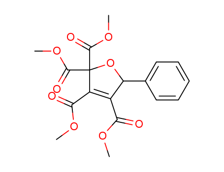 2,2,3,4(5H)-Furantetracarboxylic acid, 5-phenyl-, tetramethyl ester