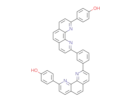 Molecular Structure of 159726-86-0 (m-bis(2-(p-hydroxyphenyl)-1,10-phenanthrolinyl)benzene)