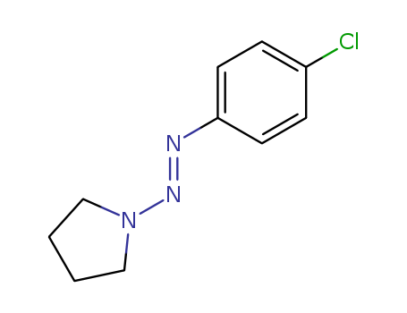 Pyrrolidine, 1-[(4-chlorophenyl)azo]-