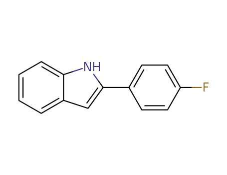 Molecular Structure of 782-17-2 (6-(4-FLUOROPHENYL)INDOLE)