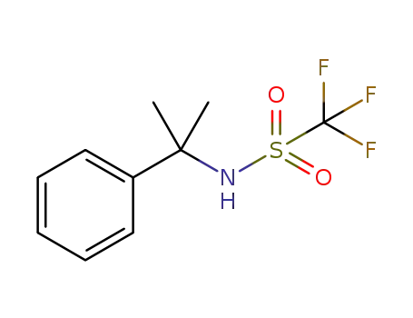 1,1,1-trifluoro-N-(2-phenylpropan-2-yl) methanesulfonamide