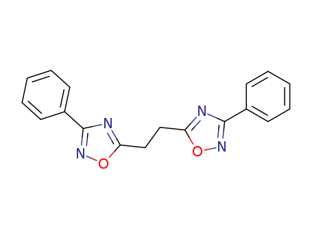 3-Phenyl-5-[2-(3-phenyl-1,2,4-oxadiazol-5-yl)ethyl]-1,2,4-oxadiazole