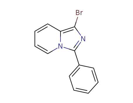 Imidazo[1,5-a]pyridine, 1-bromo-3-phenyl-
