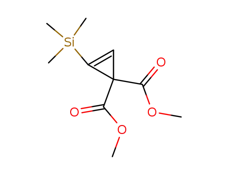 2-Cyclopropene-1,1-dicarboxylic acid, 2-(trimethylsilyl)-, dimethyl ester