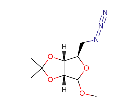 (3aR,4R,6aR)-4-(azidomethyl)-6-methoxy-2,2-dimethyltetrahydrofuro[3,4-d][1,3]dioxole