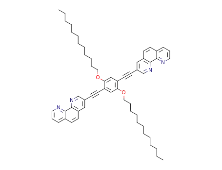 (C<sub>12</sub>H<sub>7</sub>N<sub>2</sub>CC)2C<sub>6</sub>H<sub>2</sub>(O(CH<sub>2</sub>)11CH<sub>3</sub>)2