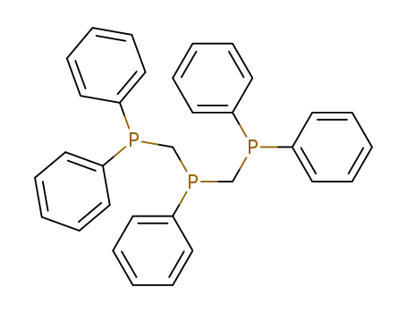 Molecular Structure of 2071-24-1 (bis(diphenylphosphinomethyl)phenylphosphine)