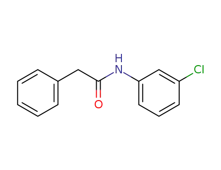 Molecular Structure of 18109-43-8 (N-(3-chlorophenyl)-2-phenylacetamide)