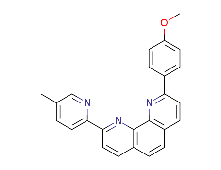 2-(p-methoxyphenyl)-9-(5'-methylpyridin-2'-yl)-1,10-phenanthroline
