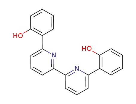 Molecular Structure of 156122-75-7 (Phenol, 2,2'-[2,2'-bipyridine]-6,6'-diylbis-)