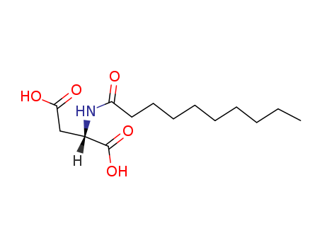 L-Aspartic acid, N-(1-oxodecyl)-