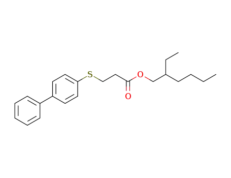 3-(biphenyl-4-ylsulfanyl)-propionic acid 2-ethyl-hexyl ester