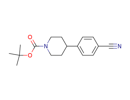 tert-Butyl 4-(4-cyanophenyl)-piperidine-1-carboxylate