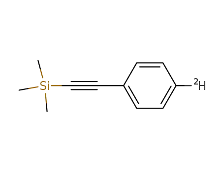 4-deuterio-(trimethylsilylethynyl)benzene