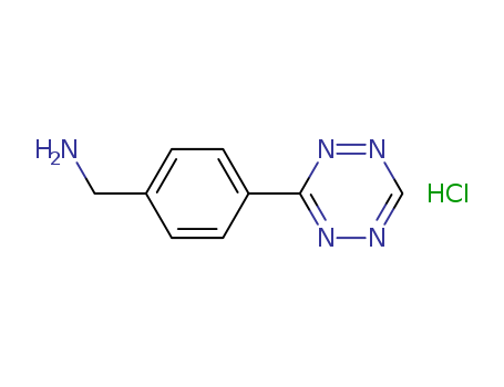 (4-(1,2,4,5-Tetrazin-3-yl)phenyl)methanamine hydrochloride