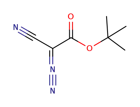 Molecular Structure of 1236004-44-6 (tert-butyl α-cyano-α-diazoacetate)