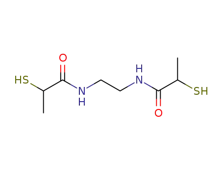 Molecular Structure of 687-72-9 (Propanamide, N,N'-1,2-ethanediylbis[2-mercapto-)