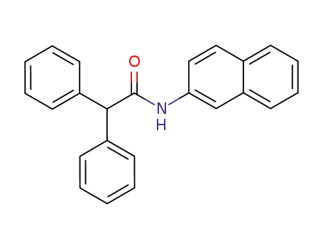 Molecular Structure of 7505-88-6 (N-(naphthalen-2-yl)-2,2-diphenylacetamide)