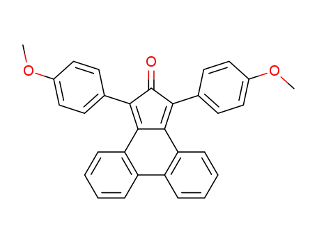 1,3-di-(4'-methoxyphenyl)-2H-cyclopenta<l>phenanthrene-2-one
