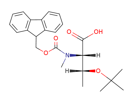 (2S,3R)-2-((((9H-Fluoren-9-yl)methoxy)carbonyl)(methyl)amino)-3-(tert-butoxy)butanoic acid