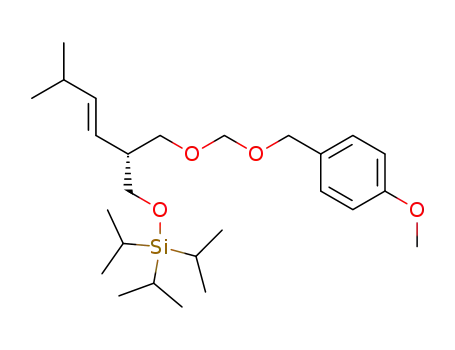 Triisopropyl-[(E)-(S)-2-(4-methoxy-benzyloxymethoxymethyl)-5-methyl-hex-3-enyloxy]-silane