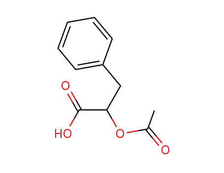 (-)-2-acetoxy-3-phenylpropionic acid