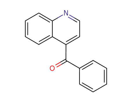 Molecular Structure of 54885-00-6 (4-Benzoylquinoline)