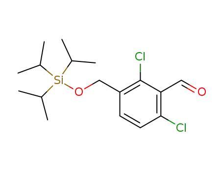 2,6-dichloro-3-(triisopropylsilyloxymethyl)benzaldehyde