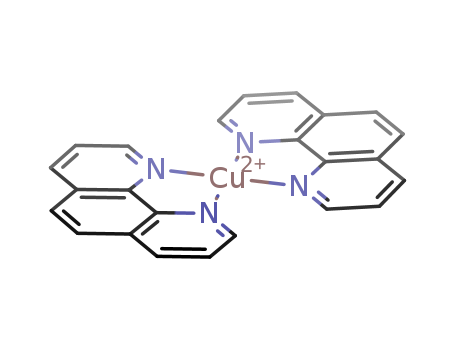 bis(1,10-phenanthroline)copper(2+) ion