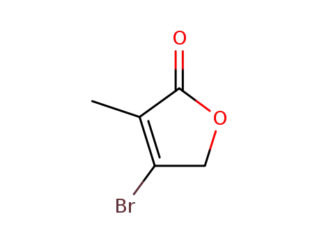 Molecular Structure of 121900-52-5 (β-bromo-α-methylbutenolide)