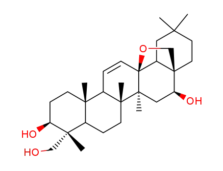 (4R)-13,28-Epoxyolean-11-ene-3β,16β,23-triol
