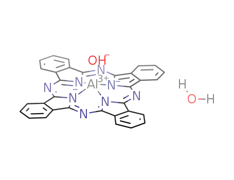 Molecular Structure of 18155-23-2 (ALUMINUM PHTHALOCYANINE HYDROXIDE)