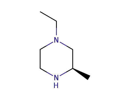 Molecular Structure of 428871-71-0 (Piperazine, 1-ethyl-3-methyl- (9CI))
