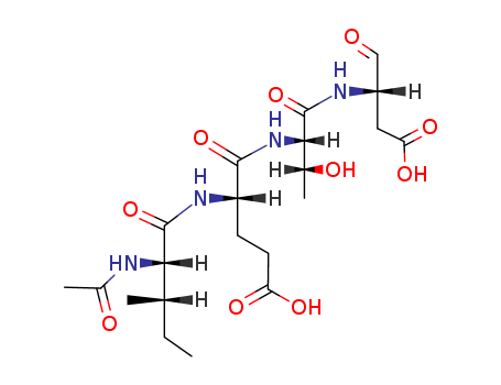 L-Threoninamide,N-acetyl-L-isoleucyl-L-a-glutamyl-N-[(1S)-2-carboxy-1-formylethyl]-