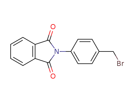 Molecular Structure of 15870-69-6 (2-[4-(bromomethyl)phenyl]-1H-isoindole-1,3(2H)-dione)