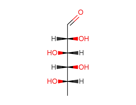 Molecular Structure of 478518-52-4 (6-DEOXY-L-[UL-13C6]GALACTOSE)