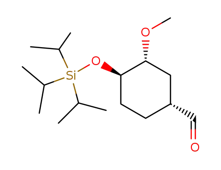 (1R,3R,4R)-3-methoxy-4-<(triisopropylsilyl)oxy>cyclohexanecarboxaldehyde