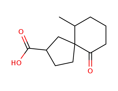 6-Methyl-10-oxo-spiro[4.5]decane-2-carboxylic acid