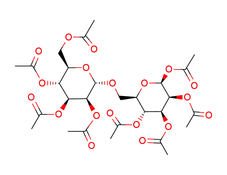 1,2,3,4-tetra-O-acetyl-6-O-(tetra-O-acetyl-α-D-mannopyranosyl)-β-D-mannopyranose