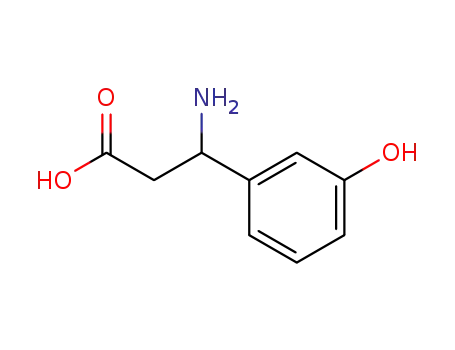 Molecular Structure of 780749-95-3 ((R)-3-Amino-3-(3-hydroxy-phenyl)-propionic acid)