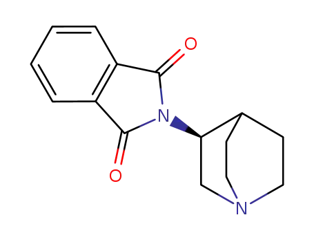 1H-Isoindole-1,3(2H)-dione, 2-(1-azabicyclo[2.2.2]oct-3-yl)-, (S)-
