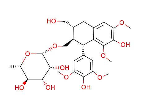 (+/-)-Lyoniresinol 2α-O-rhamnoside