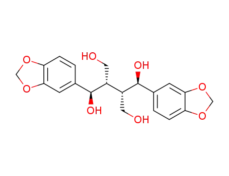 (1R,2S,3S,4R)-2,3-bis(hydroxymethyl)-1,4-bis(3,4-methylenedioxyphenyl)butane-1,4-diol