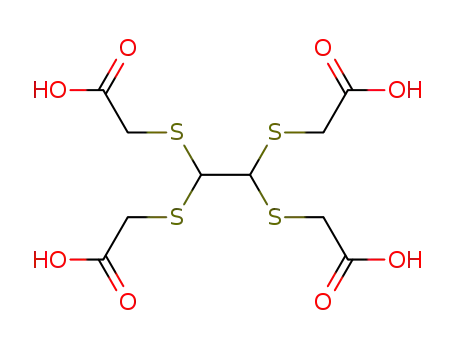 Molecular Structure of 10003-69-7 ((ETHANEDIYLIDENETETRATHIO)TETRAACETIC ACID)