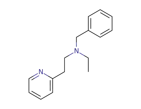 (N-benzyl-N-ethyl-2-(2-pyridyl)ethylamine)