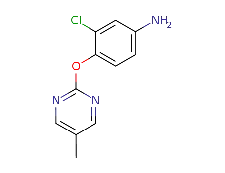 3-Chloro-4-(5-methyl-pyrimidin-2-yloxy)-phenylamine